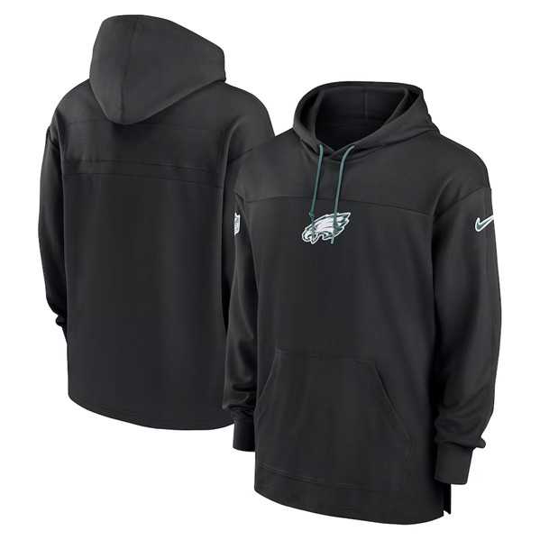 Men's Philadelphia Eagles Black Performance Pullover Hoodie,We sell and wholesale Men's Philadelphia Eagles Black Performance Pullover Hoodie on line form chian!